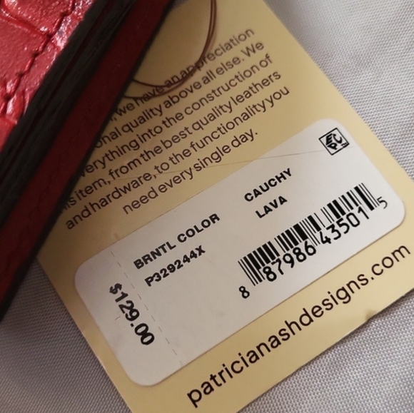 Patricia Nash Cauchy lava tooled BNWT - Picture 4 of 6